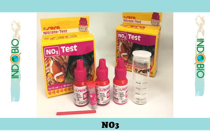 Cách tets no3 rong nước với bộ test NO3 Sera, test nhanh Nitrat trong hồ cá, ao nuôi 0-100 ppm